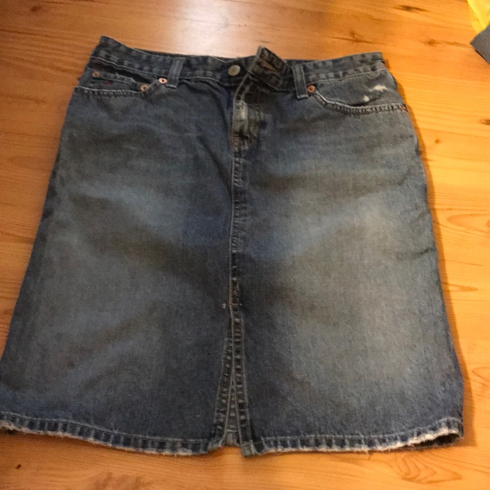 American eagle denim skirt